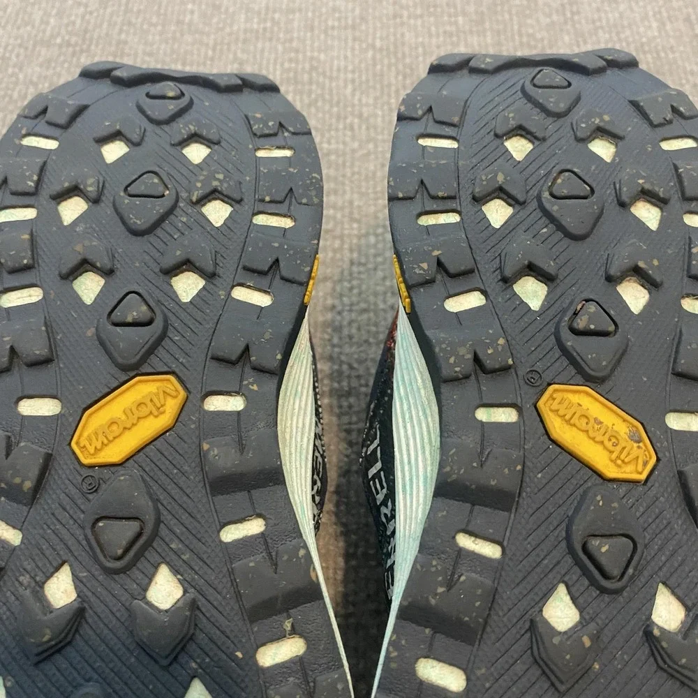 Merrell Shoes Womens Size 8 Blue Mesh FloatPro Cushioned Trail Sneakers J06816